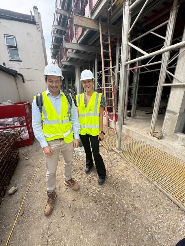 As thousands of A-level students prepare to tear open their exam results the purpose built student accommodation #PBSA sector is booming 🏗️📈 and Bloom’s Phoebe Knight and Dominic Underhill have been hard at work at the stunning @yourtribestudent scheme on St James Street in Walthamstow, East London.

Working alongside @aitchgroup, Bloom is serving as Project Manager, Employer’s Agent and Quantity Surveyor on the six-storey new build 🏢 which will deliver 224 student rooms 🧑‍🎓 and 5300 sq ft of commercial space.